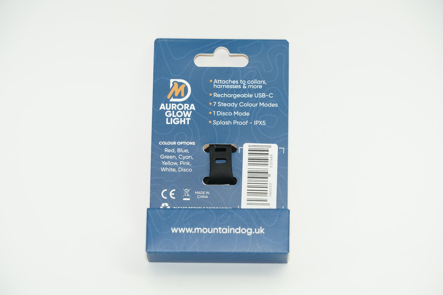 MDOG - Aurora Rechargeable Glow Light - 1 for £9.99 or 2 For 14.99