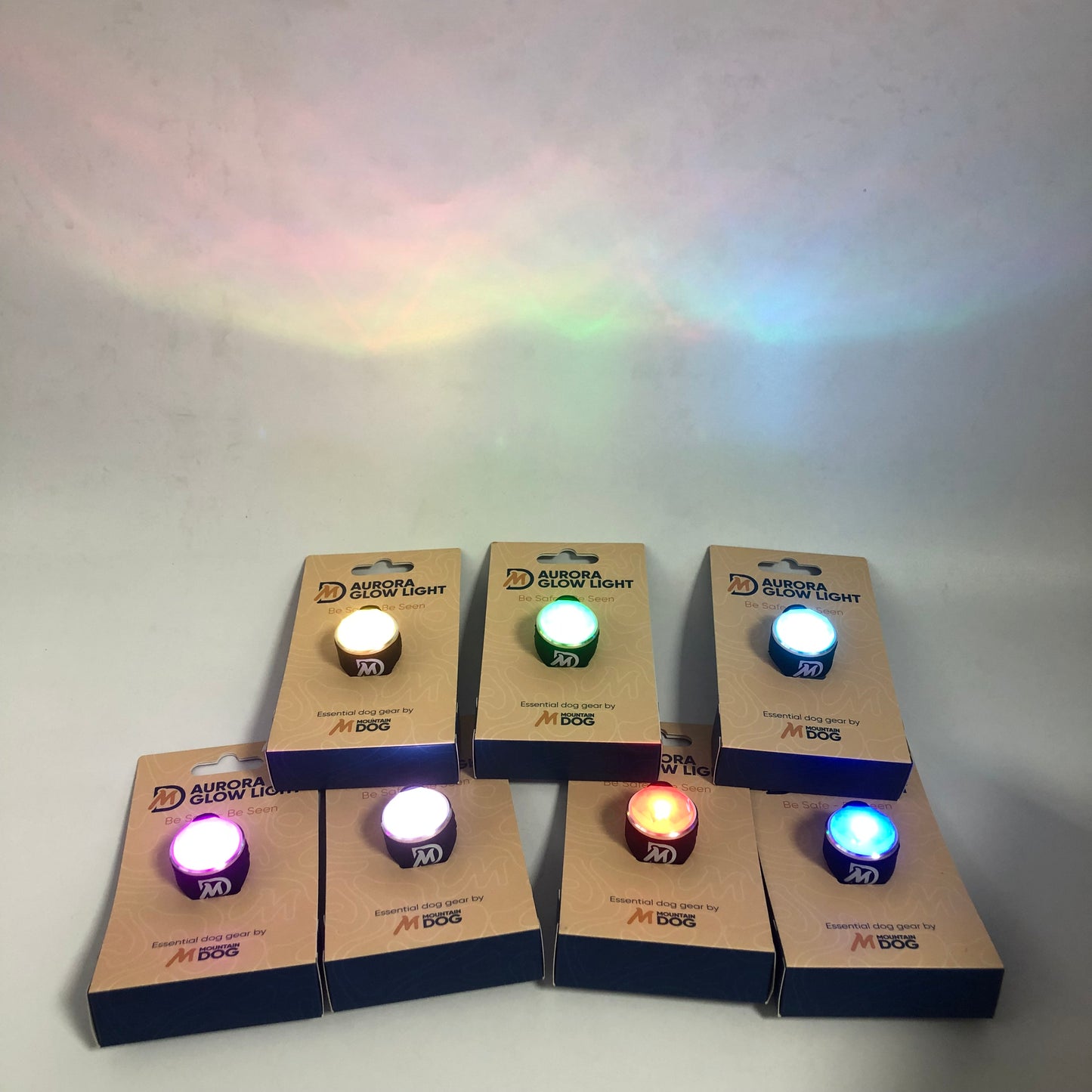 MDOG - Aurora Rechargeable Glow Light - 1 for £9.99 or 2 For 14.99