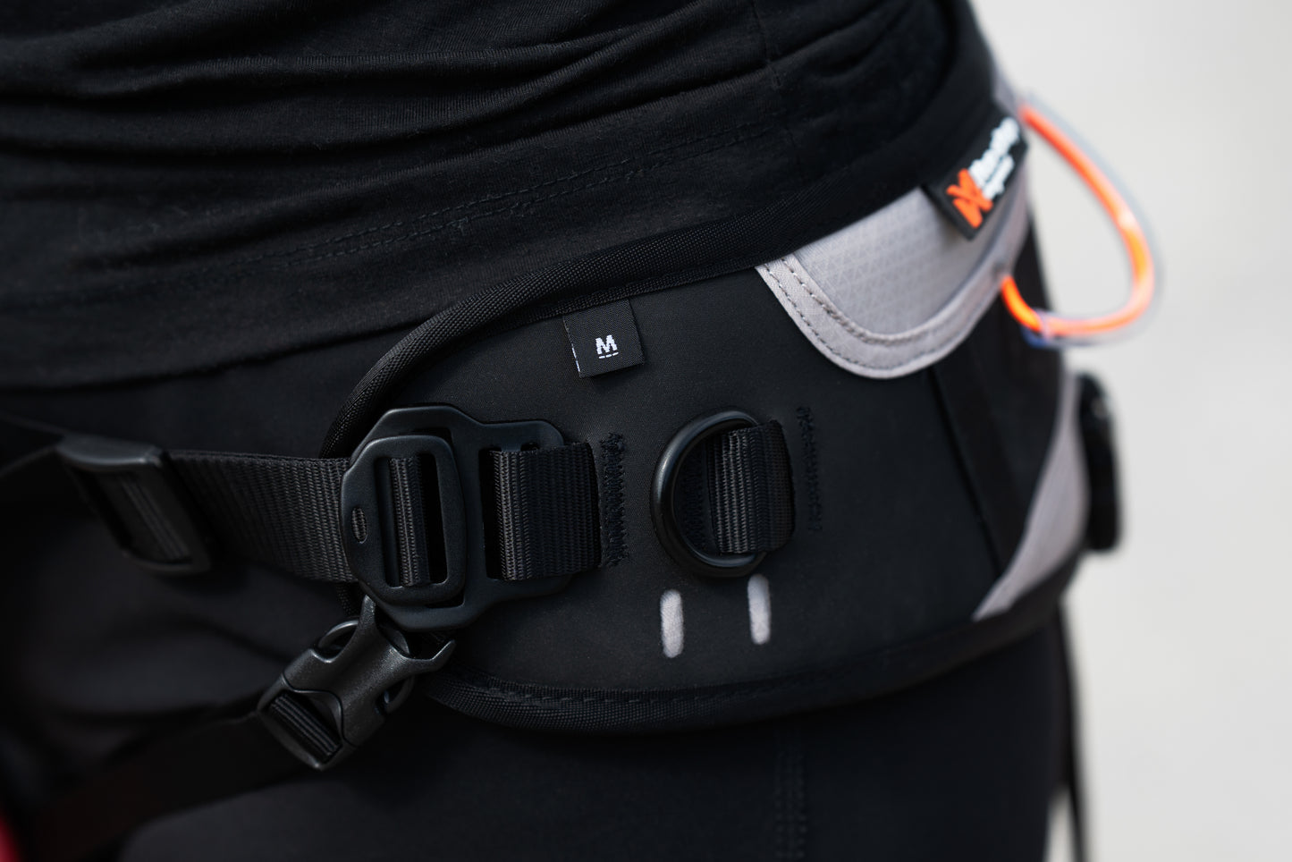 Details of the Non-stop Explore Belt, showing buckles & attachments.