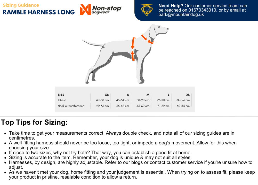 Non-stop - Ramble Harness Long