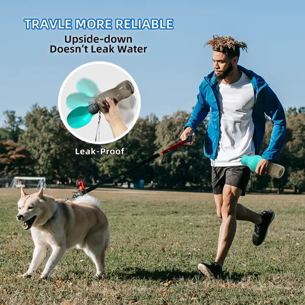 MDOG - Dog Water Bottle with Fold Out Bowl