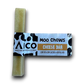 Medium dog chew treat, with cow print packaging.