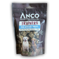A studio image of the Anco Trainers fish treats.