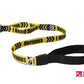 A stock image of the Signs Pro Lead with "I Need Space - Nervous" lettering. Yellow and black colours, with a handle and a carabiner.
