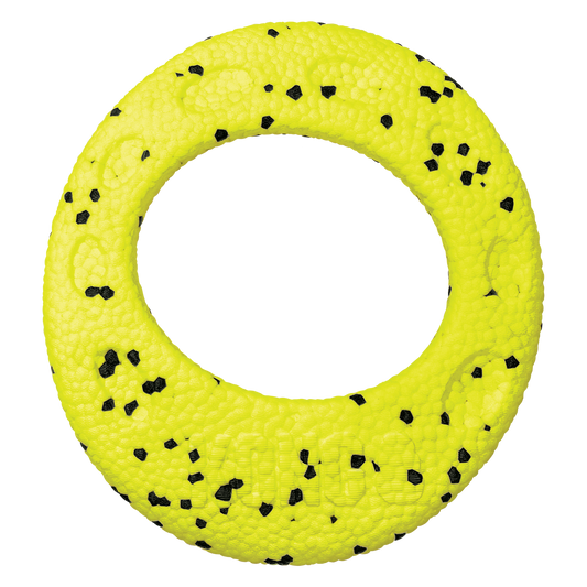 A stock image of the KONG Reflex Flyer, against a transparent background.