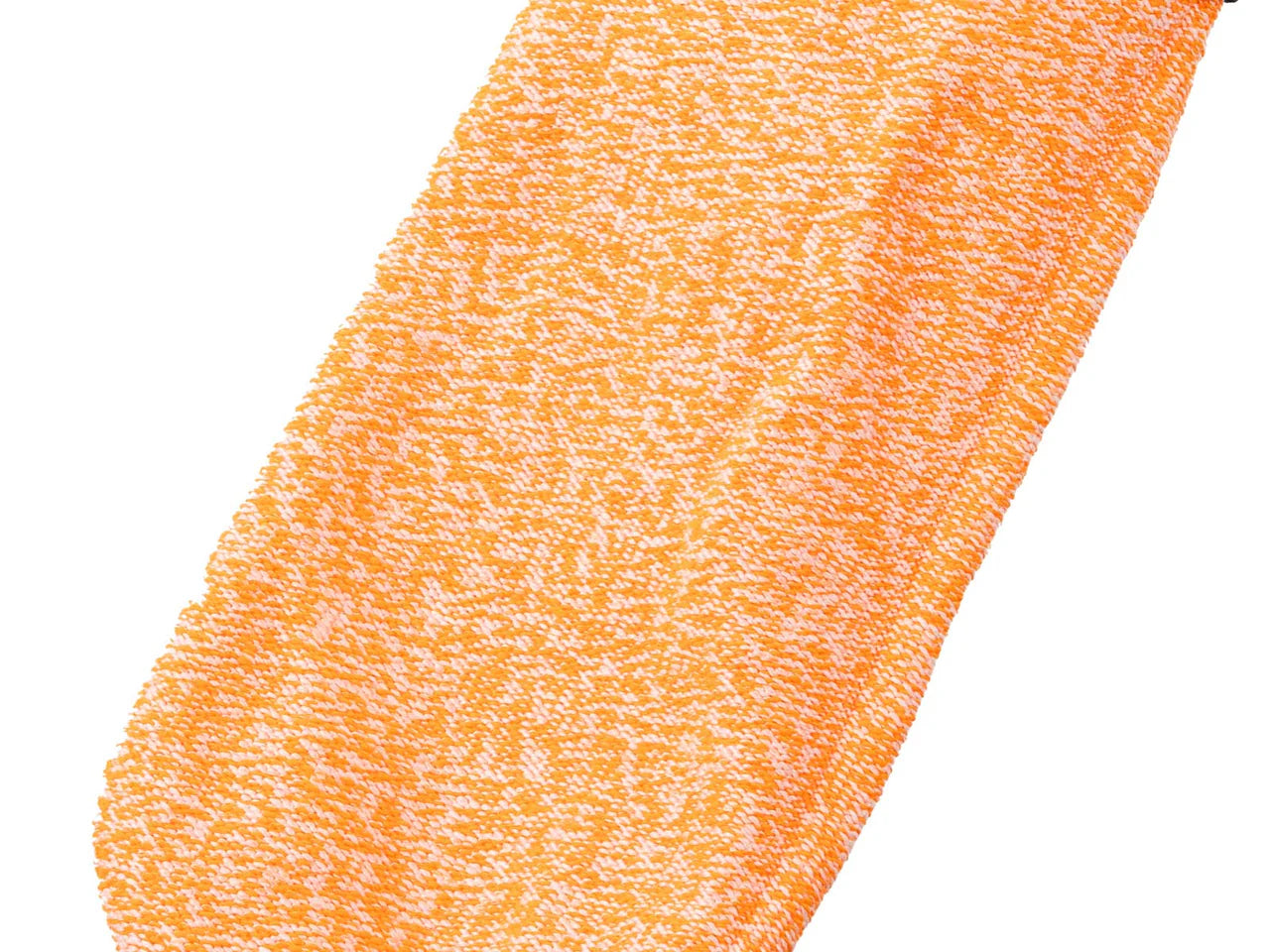 Close-up of the length of the Protector Booties High on a white background.