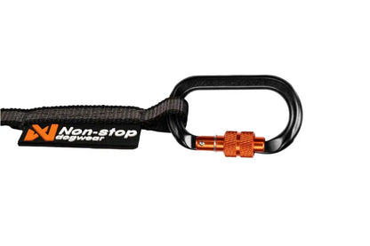 Stock image of the Touring Bungee Lead, showing the carabiner on one of the lead sizes.