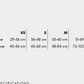 Sizing chart for the Trail Quest Backpack.
