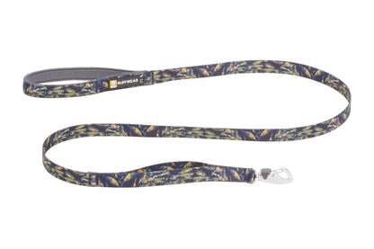 Stock image of the Front Range Lead in Deep Jungle, a patterned lead on a white background.