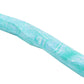 Stock image of the Gnawt-a-Stick in Glacial Blue, an irregular shape long toy, on a white background.