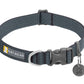 Stock image of the Hi & Light Basalt Grey collar, a lightweight, everyday collar, on a white background.