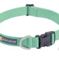 Stock image of the Hi & Light Sage Green collar, a lightweight, everyday collar, on a white background.