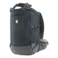 Stock image of the Hitch Hiker Carrier in Basalt Grey, a dark grey backpack on a white background.