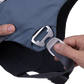 Unbuckling the Load-Up dog car Harness.