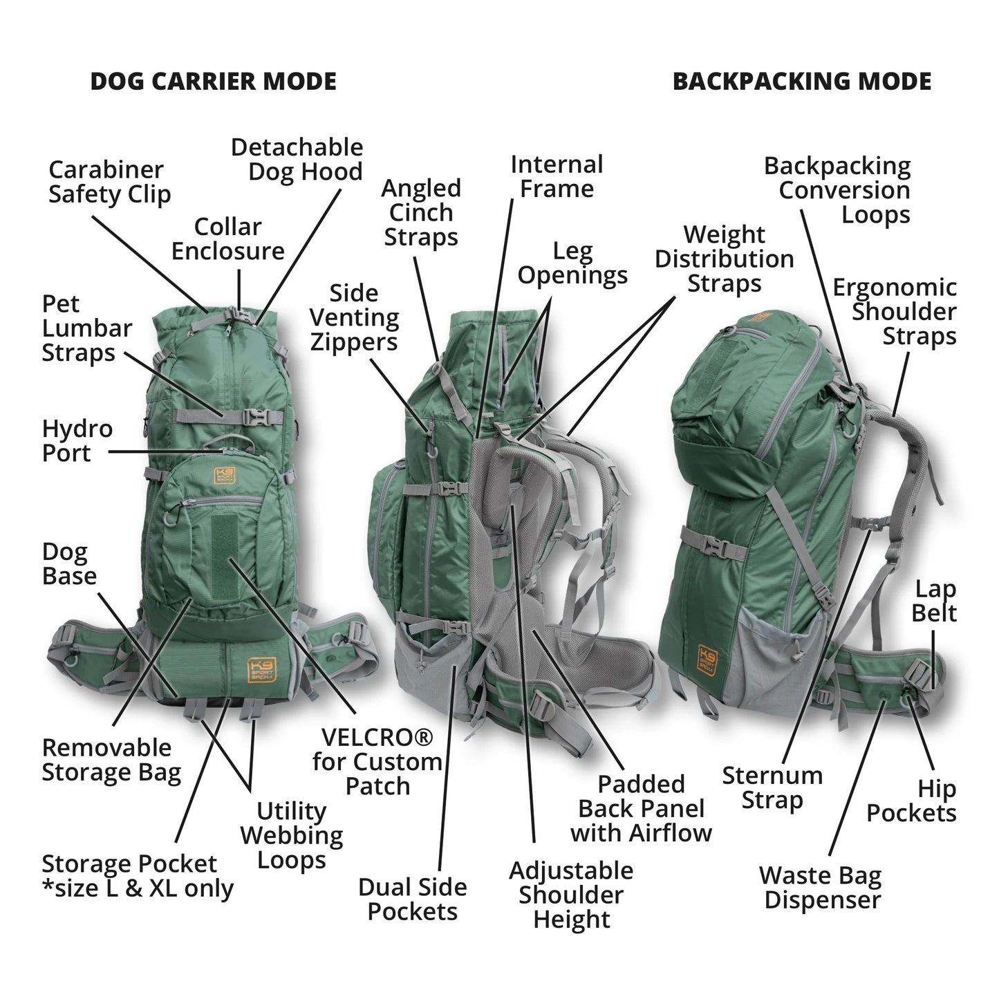 K9 Sport Sack - Kolossus (Large Only)