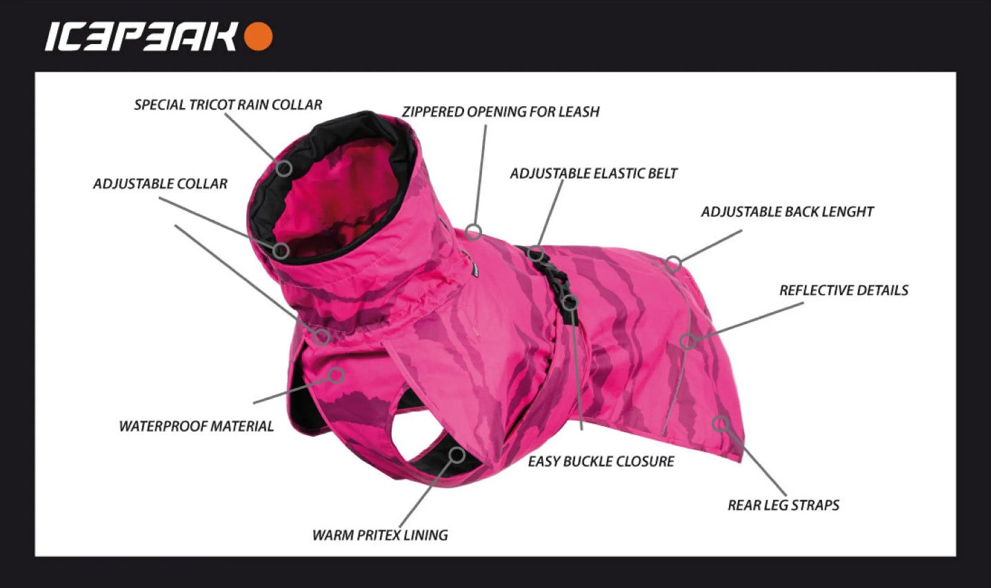 Icepeak - Strike Warm Raincoat *BLACK FRIDAY*