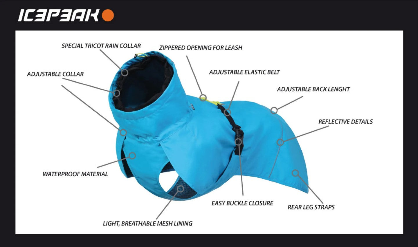 Icepeak - Strike Raincoat *BLACK FRIDAY*