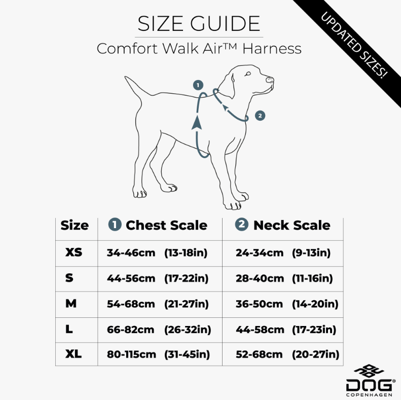 DOG Copenhagen - Comfort Walk Air Harness *NEW DESIGN*