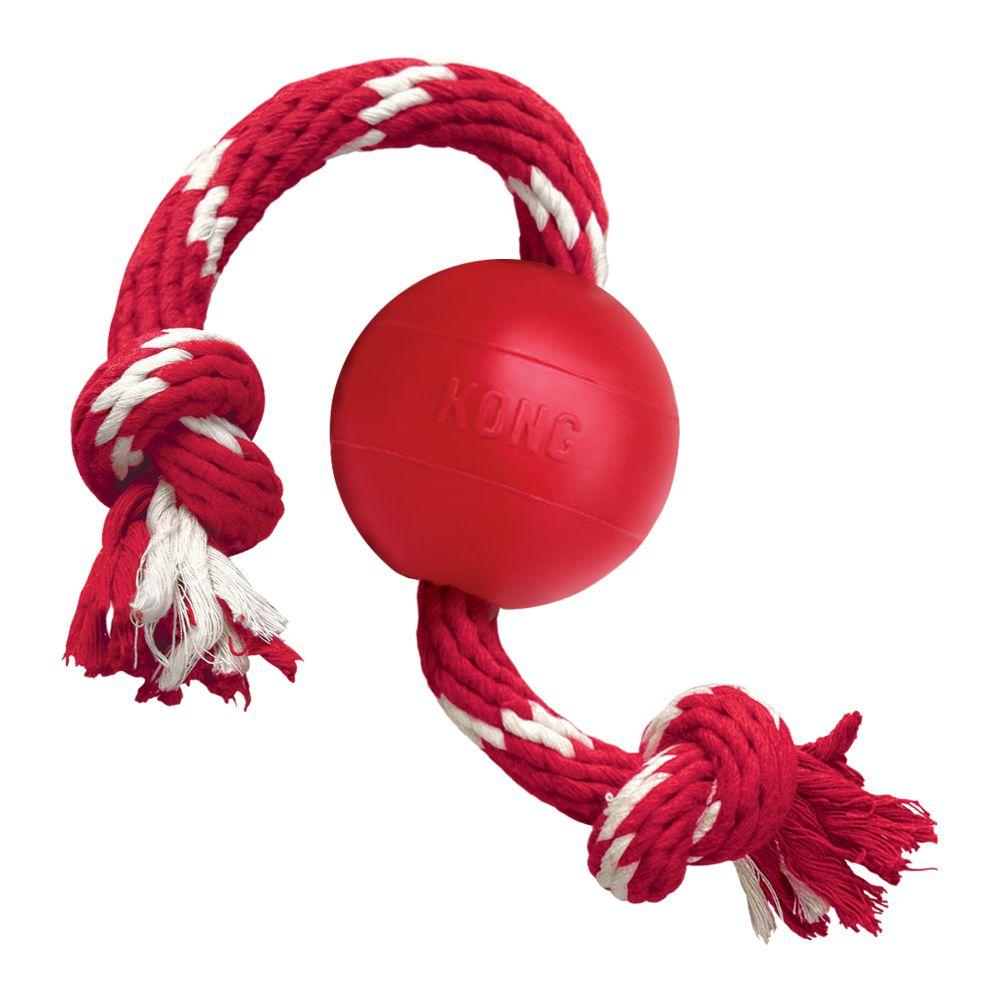 KONG - Ball with Rope Small