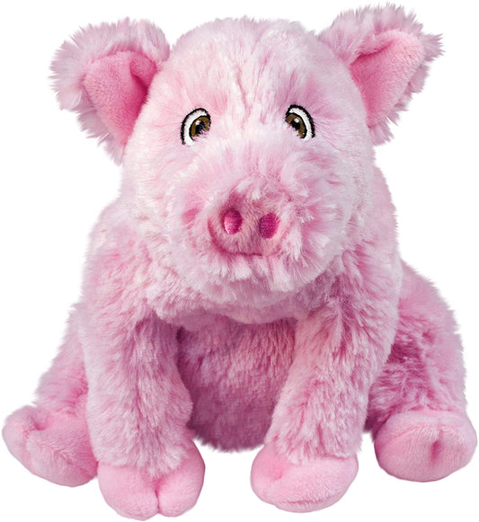 Stock image of the KONG Kiddos Comfort Animal Pig, against a white background.