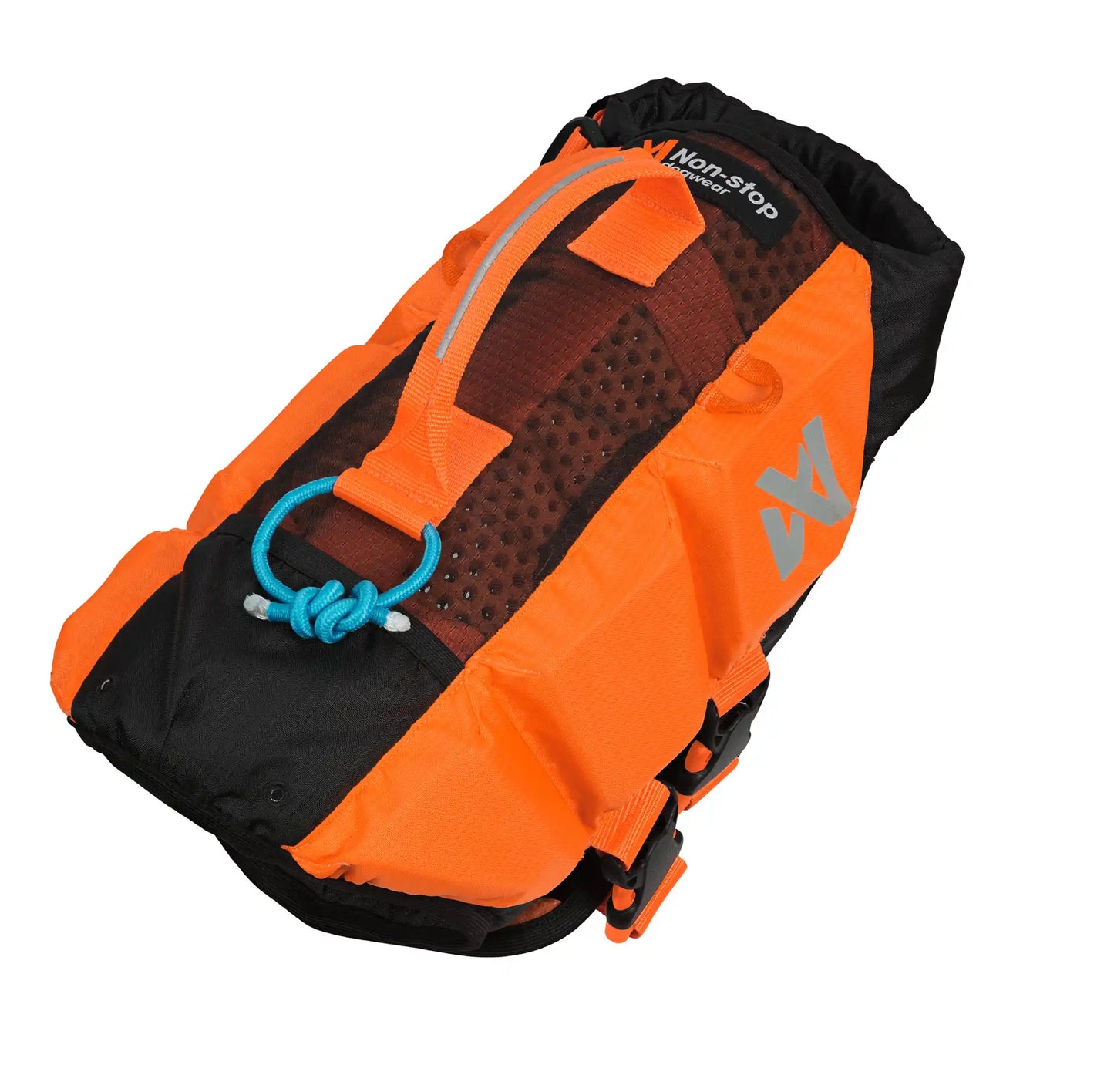 Stock image of the Protector Life Jacket, the top of the lifejacket against a white background.