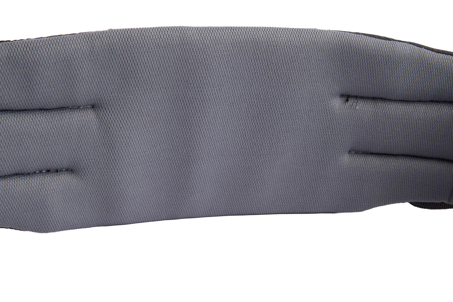 Stock image of the Trekking Belt 2.0, showing the padding of the belt on a white background.