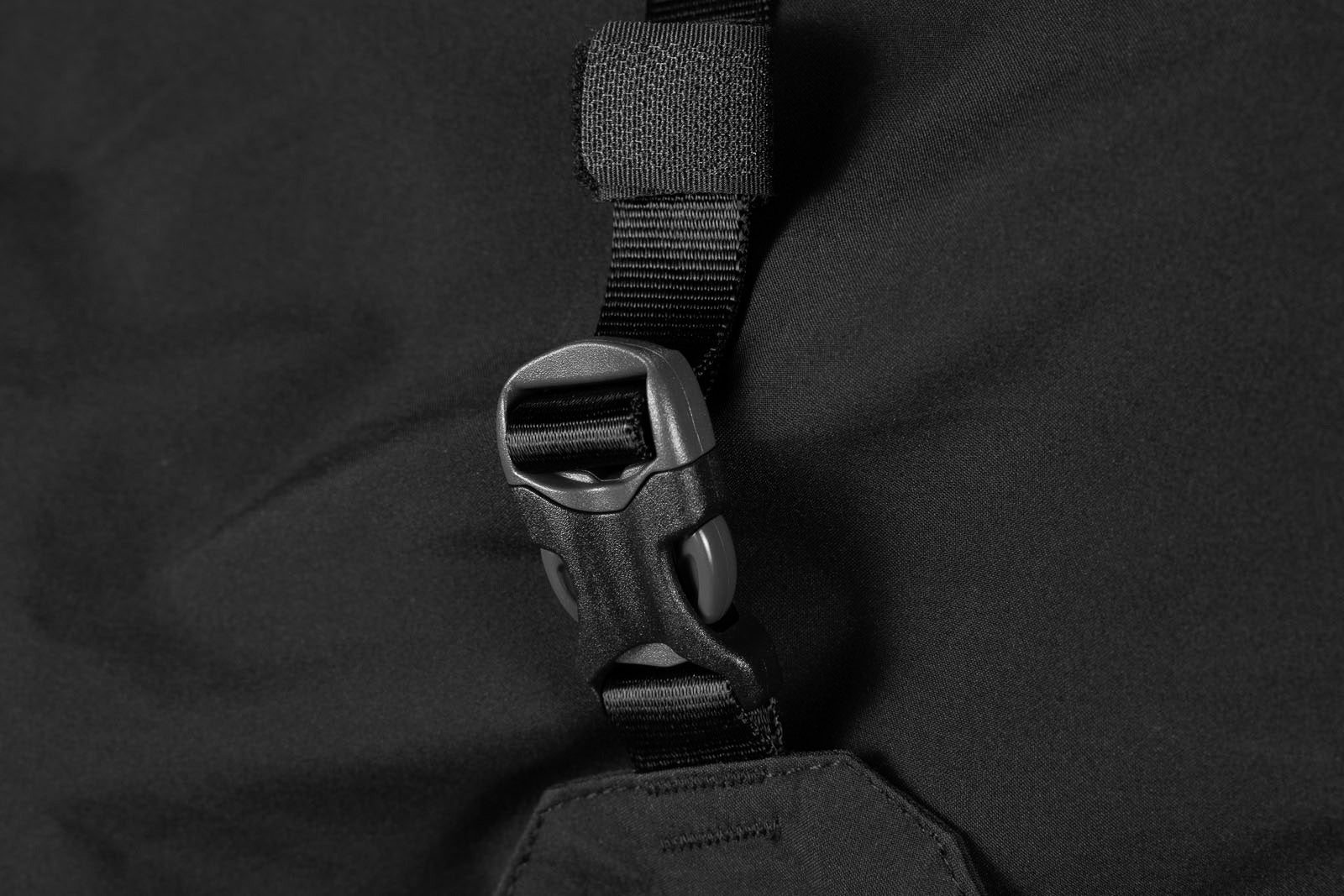 Stock image of the Fjord, showing a close up of the buckle.