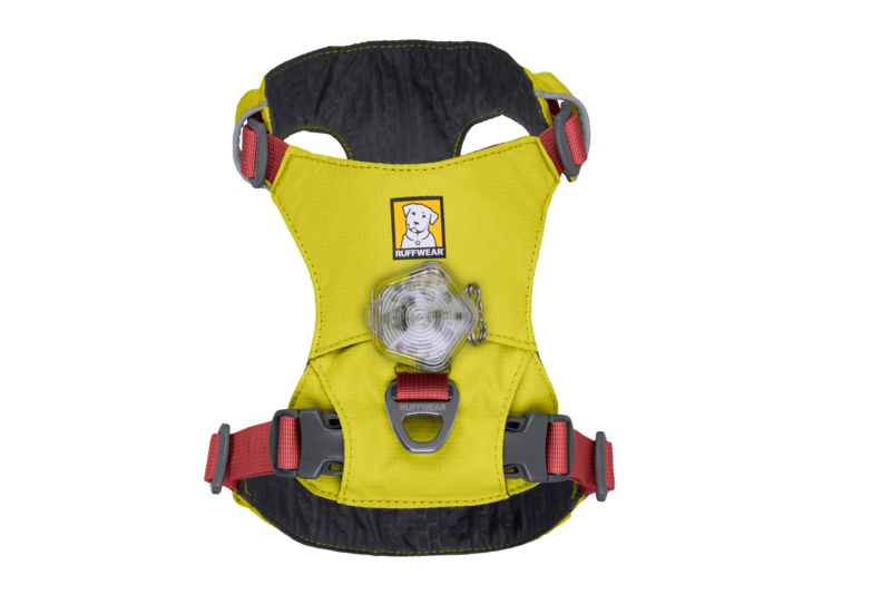 Stock image of the Hi & Light Harness, showing the Beacon attached to the harness.