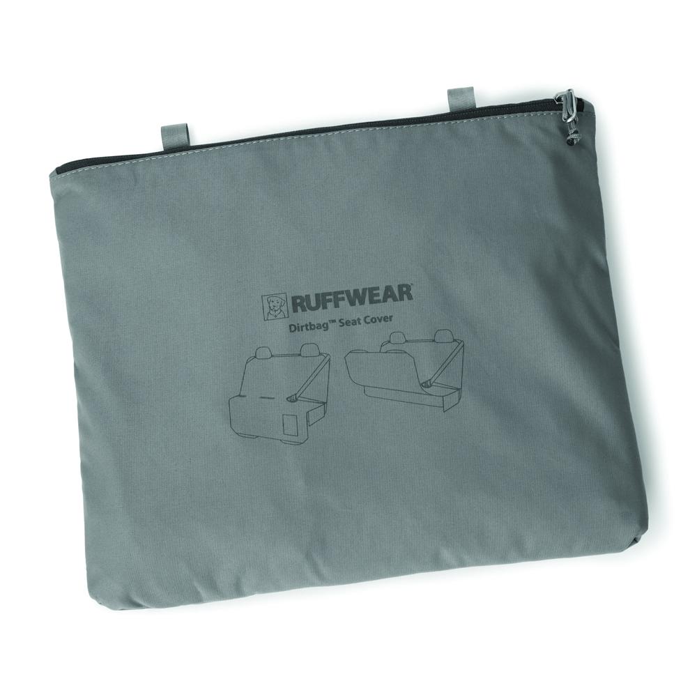 The Dirtbag Seat Cover in it's storage bag.