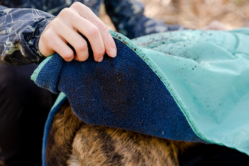 Dirty Dirtbag Dog Towel.