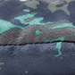 Ruffwear Basecamp Bed Tidal Teal pattern details.